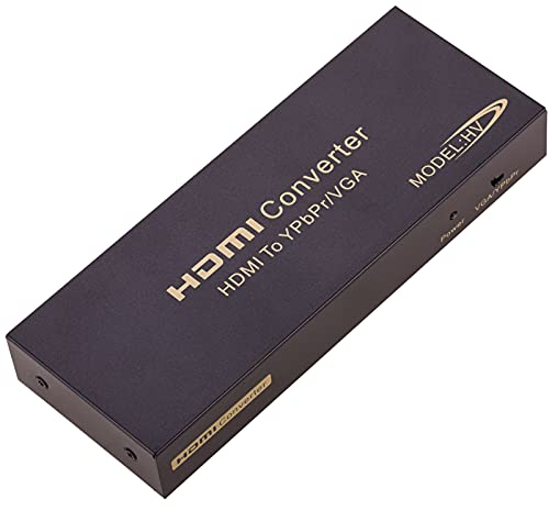 BeMatik - Conversor de HDMI a VGA y vídeo por componentes YPbPr