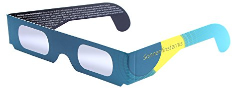 Sonnenfinsternisbrille - Einzelverpackung - zur direkten Beobachtung der Sonne EN 1836:2005 + A1:2007 (E) Filter Kategorie E15