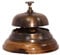 Decoratie Tischglocke Klingel Hotelklingel Glocke Vintage Messing 11,9cm
