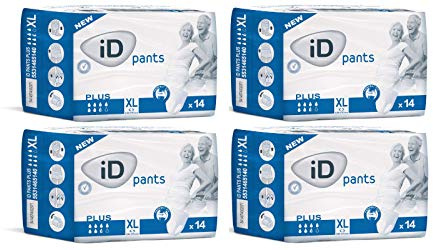ID Pants Plus – X Large (130/170 cm) – (Pack 00142289 (56 Pieces)