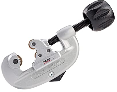 RIDGID 32920 Modello 15 Tagliatubi con Avanzamento a Vite, Capacità 5-28 mm