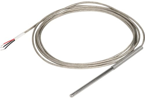 VEMER VJ44250000 PT100 Temperaturfühler, Sensor aus Platin, 3 Drähte, Kabellänge 3 Meter