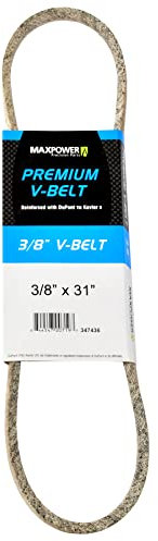 MAXPOWER Keilriemen 347436, Kevlar verstärkt, 3/8'' x 31'' - 3L310 - Aussenlänge L(a) 790 mm.