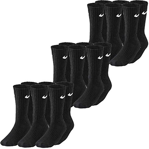 Nike Herren|Damen Socken Sx4508 001, Schwarz, XL