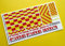 SLOTCAR SCALEXTRIC 1/32nd UK-FEUER NOTFALL maßstab sticker aufkleber komplettes set