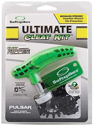SOFTSPIKES Pulsar (Fast Twist Estacas de Golf, Lo último en, Negro/Blanco, (FTS 3.0)