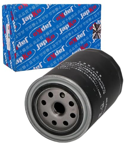 JAPKO Ölfilter Motorölfilter Anschraubfilter 10206 Kompatibel mit TOYOTA LAND CRUISER 150 KDJ15, GRJ15, NISSAN NAVARA D22
