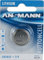 ANSMANN 6 Batterien CR2032 lithium Knopfzelle, 3 volt, 1 Batterie unter