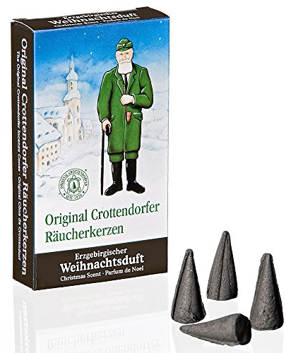 Original Crottendorfer Räucherkerzchen - Erzgebirgischer Weihnachtsduft - alte Rezeptur Erzgebirge
