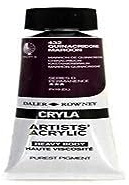 Daler-Rowney Cryla Acrylic 75 ml Quinacridone Maroon, Professional Artists