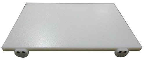 Fimel Materiale: Polietilene.Colore: Bianco. Dimensioni: 50x30x2 cm, con 2 Fermi di bloccaggio.Lavare accuratamente Prima del