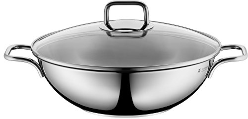WMF Wok Party 28 cm, Gusseisen, schwarz