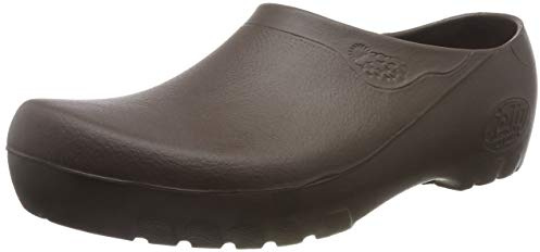 Jolly Kunststoff-Clogs ''Jolly Fashion'' aus PU in Braun