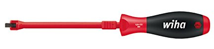 Wiha Schraubendreher SoftFinish® Schlitz mit Festhaltefunktion (32867) 2,5 mm x 75 mm
