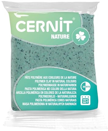 Cernit CE0940056988C Block Modelliermasse 56g NATURE Basalt