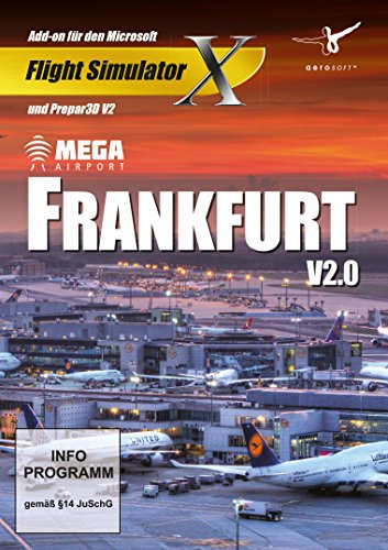Flight Simulator X - Mega Airport Frankfurt V2.0 (Add - On) - [PC]