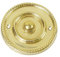 Klingel Klingeltaster antik Messing poliert #K22-M