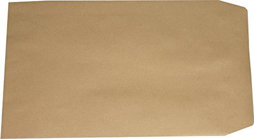 50 Stück Versandtaschen Briefumschläge Umschläge B5 braun selbstklebend ohne Fenster 250x176 mm SK