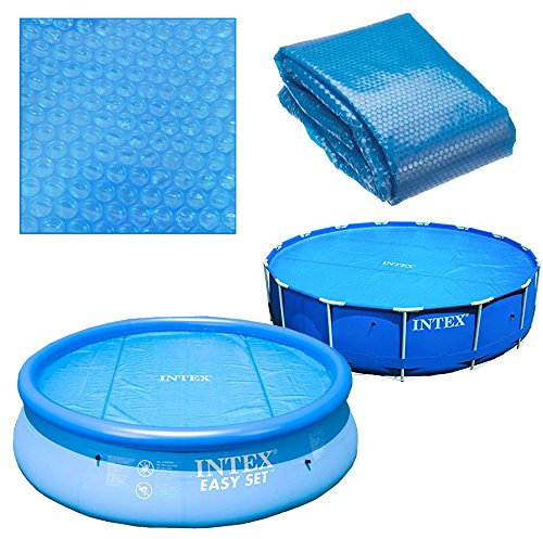 Intex Bâche à Bulles pour Piscine Ronde ou Ronde Tubulaire 366 cm