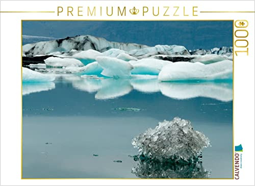 CALVENDO Puzzle Gletschersee Jökulsarlon | 1000 Teile Lege-Größe 64 x 48 cm Foto-Puzzle für glückliche Stunden