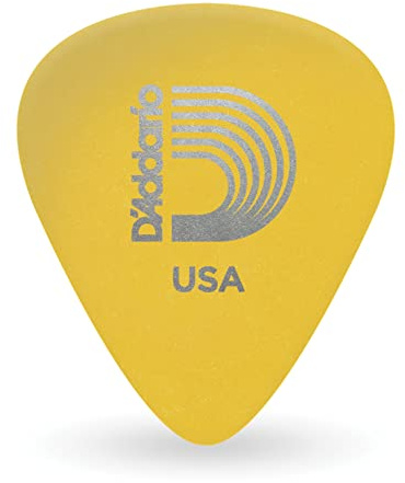 Planet Waves 1DYL3-10 Duralin Picks Yellow, Light/Medium, Standard Shape
