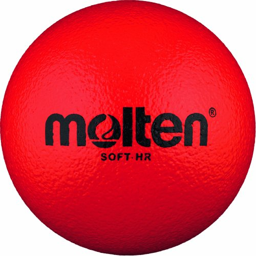 Molten Softball Handball Soft-HR, Rot, Ø 160 mm Ball, Ø