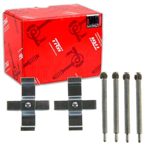 TRW Automotive AfterMarket PFK561 Zubehörsatz, Bremsbelag - (4-teilig) | Kompatibel mit: CHRYSLER CROSSFIRE, CROSSFIRE Roadster, MERCEDES-BENZ 124 Cabriolet, 124 Coupe, 124 Stufenheck, 124 T-Model