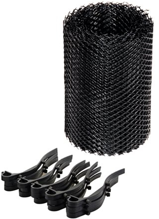 Silverline 225710 Dachrinnengitter 160 mm x 5 m