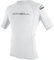 O'Neill Wetsuits Men's Basic Skins Short Sleeve Rash Guard, White, XL