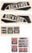 Ecoshirt Sticker Fork Rock Shox Pike Am46 Aufkleber Decals Autocollants Adesivi Forcela Gabel Fourche, schwarz