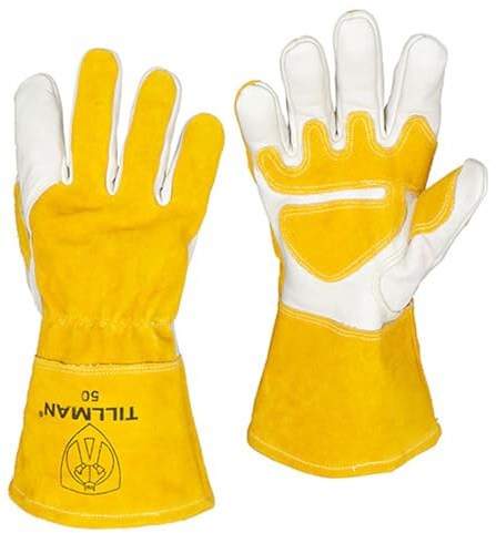 Welding Gloves, MIG, XL, 14 in. L, PR