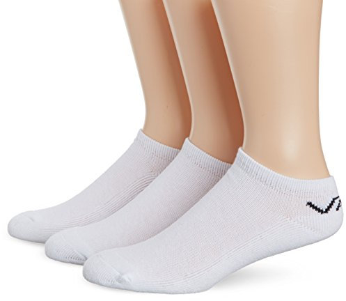 Vans Classic Low 3 Pack Calze, Bianco (White Wht), Unica (Taglia Produttore: OS) (Pacco da 3) Uomo