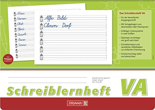 20x Schreiblernheft VA Brunnen