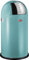 Wesco 175 831 Pushboy Abfallsammler 50 Liter türkis 40 x 40 x 75.5cm (L/B/H), Edelstahl
