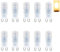 Vansuky AC220V G9 3W (10 Packungen) warmweiß dimmbar Led Lampen, 2835SMD Energiesparlampe. 300lm entspricht 20W Halogenbirne, 360° Abstrahlwinkel