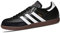 adidas Herren Fußballschuh Samba Low-Top Sneakers, Schwarz (Black/running White Footwear), 43 1/3 EU