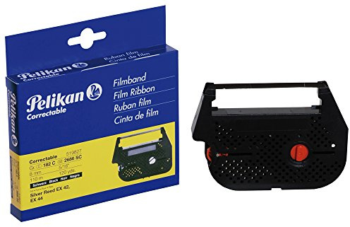 Pelikan Farbband Gruppe 182 C Correctable für Silver Reed Ex, 8 mm x 110 m, schwarz