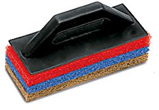 RUBI Superpro Scheuerschwamm mit Brett 25cm