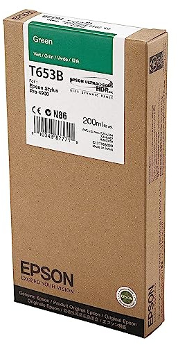 Epson T653B Tintenpatrone, Singlepack, grün C13T653B00 Standard