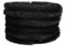 Pack of 5 x Black Gutter Brush Leaf & Moss Guard (4m)