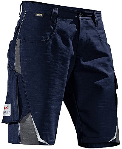 KÜBLER Workwear | Pulsschlag Arbeitsshorts | dunkelblau/anthrazit | Größe 50