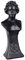danila-souvenirs Deutscher Komponist Ludwig Van Beethoven Stein Büste Statue Skulptur 17,5 cm