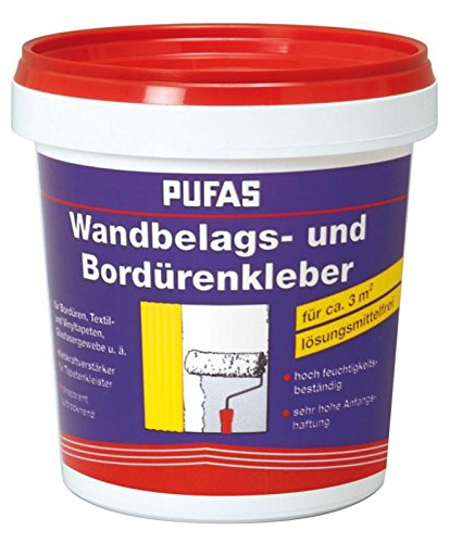 Pufas Wandbelags- und Bordürenkleber 0,750 KG