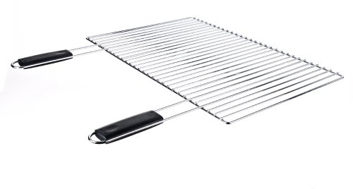 Unbekannt Sunday Grille de cuisson chromée Largeur 60 cm Profondeur 40 cm