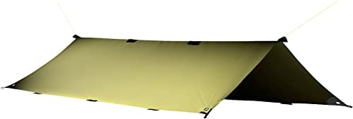 Tatonka Tarp 4 Simple (285 x 400 cm) - Leicht, reißfest, wasserdicht - Mit verstärkten Eckpunkten, Abpsannschlaufen und Ösen - Inklusive Abspannleinen und Packbeutel