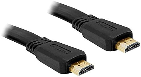Delock Kabel High Speed HDMI mit Ethernet – HDMI A Stecker > HDMI A Stecker flach 3 m