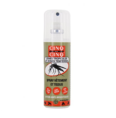 Cinq Sur Cinq Lotion Anti-moustiques vêtements 100ml
