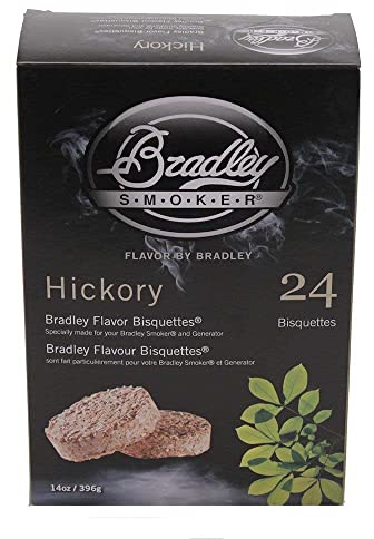 BRADLEY HICKORY SMOKERS BISQUETTES (PACK OF 24)