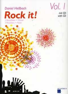 Rock It mit CD - 3 Blockflöten und Klavier