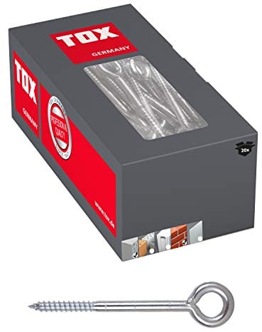 TOX Gerüstschraube Safe Fix Eye 12 x 350 mm, 20 Stück, 05810114